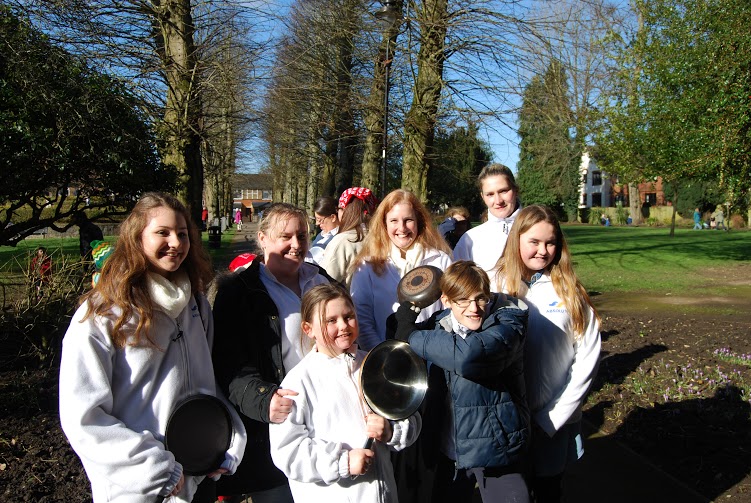 Pancake race 1